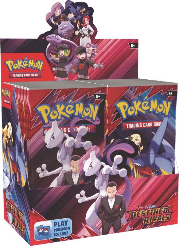 SMALL RESTOCK! Pokémon TCG: Scarlet & Violet 10 - Destined Rivals - Booster Display CDU