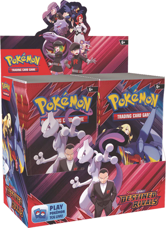 SMALL RESTOCK! Pokémon TCG: Scarlet & Violet 10 - Destined Rivals - Booster Display CDU